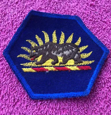 Vintage California Militia CALIFORNIA STATE MILITARY RESERVE Patch Grizzly Bear • $9.99