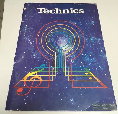 Technics U15 Organ Owners Manual Technics Instruction Manual Music Book • $49