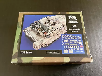 Verlinden 1968 1/35 M1A1 Stowage Set Iraqi War NEW • $20