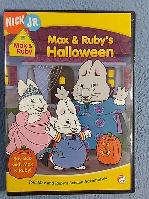 New Sealed Max & Ruby: Max & Ruby's Halloeween Dvd Nick Jr. • $9.99