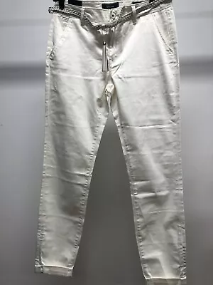 Pants Woman Salsa Size W30 L30 Color White New • £42.11