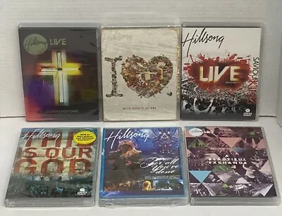 6 DVD LOT Hillsong United & Live Worship Christian Church Praise Music Videos • $37.38
