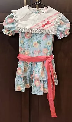 Vintage Girls Jill Lynn Floral Dress - 5 • $29.99