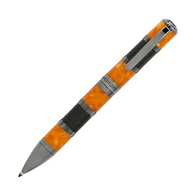 Monteverde Regatta Sport Ballpoint Pen In Orange/Carbon Fiber - NEW In Box • $75.95
