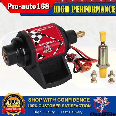 $24.99 • Buy Universal Micro Electric Fuel Pump Gasoline 2–3.5 PSI Low Pressure 42 GPH 12V
