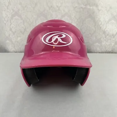 Rawlings CFTBH-R1 Coolflo Youth T-Ball Batting Helmet PINK 6 1/4-6 7/8 NO GUARD • $12.99