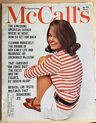 McCALL's MAGAZINE May 1965 Betsy McCall Paper Doll • $12