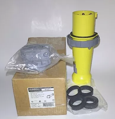 $699.99 • Buy 🔥 HUBBELL DEVICE-KELLEMS M4100P12 Marine Pin And Sleeve Plug 3P 4W 100A 250V