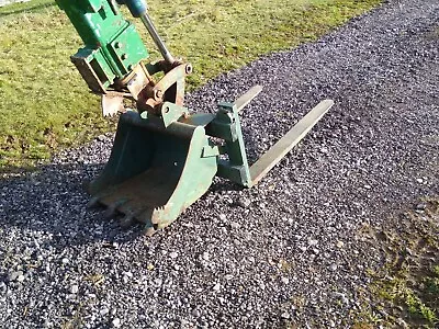 £320 • Buy Digger Bucket And Forks  Combined Horsham Sx