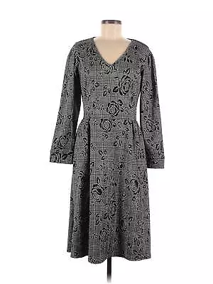 Melissa Masse Women Gray Casual Dress M • $37.74