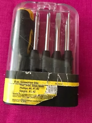 MaxCraft Precision 8-in-1 Screwdriver Set • $15