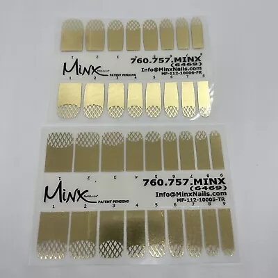 Minx Foil Nail Cover Nail Art Sticker Manicure Wraps • $7.25