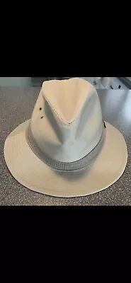 Hat: Stafford Men’s Fedora Doesn’t Have A Size Label: 7 To 7 1/4 See Pics • $15.99