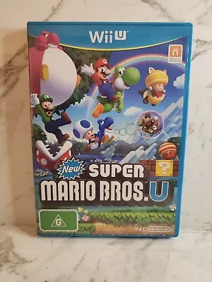 Nintendo Wii U New Super Mario Bros U Complete PaL • $29.09