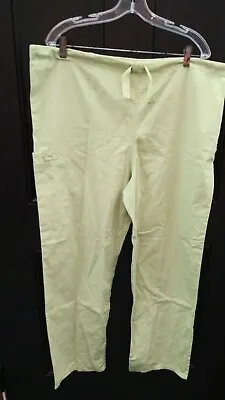 Womens Scrub Pants M Cherokee Work Wear Green Pre-owned • $7.90