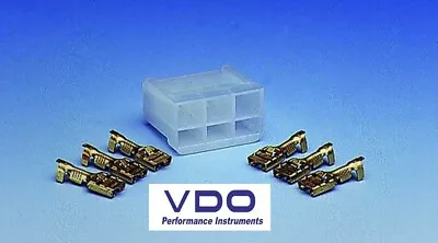 VDO 240-053 - 6 Pole Connector For Speedometers And Tachometers • $28