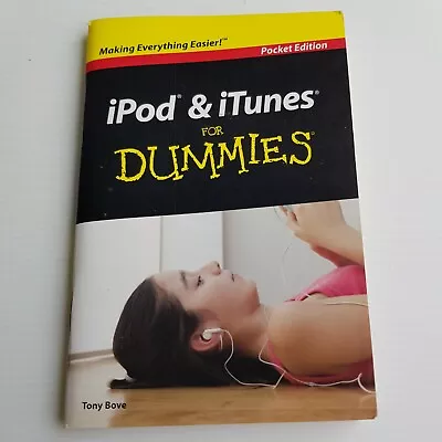 Ipod & Itunes For Dummies Tony Bove • $21.77