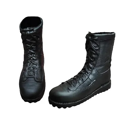 1/6 Scale Male Combat Shoes Boots Soldier Military For 12  Action Figure DID BBI • £8.99