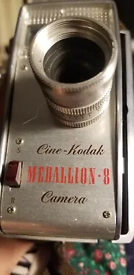 Vintage Cine-Kodak Medallion - 8 Camera W Ektanon Lens W 8mm Magazine • $19