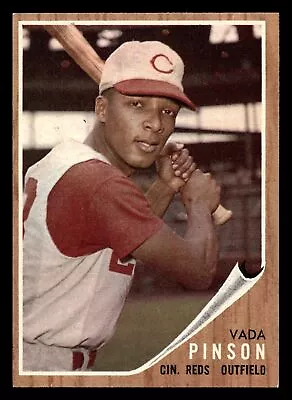 1962 Topps #80 Vada Pinson • $0.01