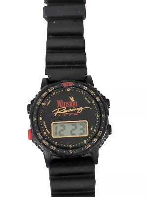 Vintage Winston Racing Team Digital Watch Works  • $16