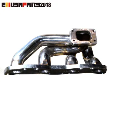 EMUSA For 1989-98 Nissan 180SX S13 CA18DET Bottom Stainless Turbo Manifold • $79.99