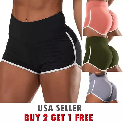 Women's Sports Shorts Yoga Gym Lady Jogging Lounge Summer Beach Pants B • $6.99