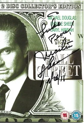Martin Sheen Signed Wall Street DVD AFTAL *DEDICATED* • $18.93