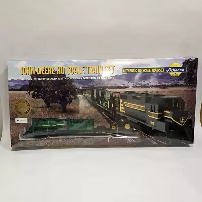NEW 1999 Sealed HO Athearn John Deere Train Set W/2 ERTL Die Cast Toys 3rd • $224.99