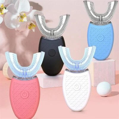 $23.99 • Buy 360° Electric Toothbrush Ultrasonic U-Shaped Wireless Mouth Cleansing Whitening