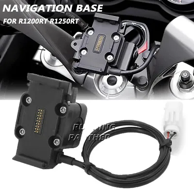 GPS Phone Holder Navigation Bracket Base Lossless Port For BMW R1250RT R1200RT  • $52