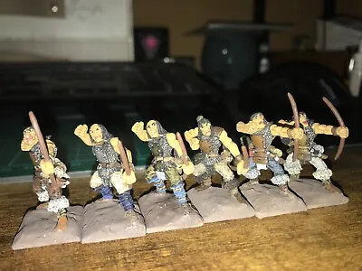 Fantasy Figures - Lord Of The Rings - Half-Orc Archers X6 (painted) • £10