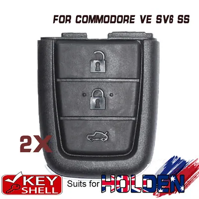 $12.39 • Buy 2 Replacement Remote Key Shell Fob For Holden Commodore VE SS SSV SV6 SS HSV 