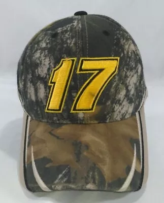 Matt Kenseth #17 Nascar Racing Camouflage Camo Adjustable Hat Cap • $4.95