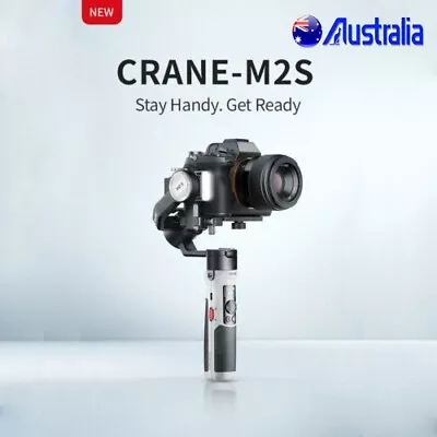 Official ZHIYUN CRANE M2S 3-Axis Mirrorless Cameras Gimbal Handheld Stabilizer • $398.19
