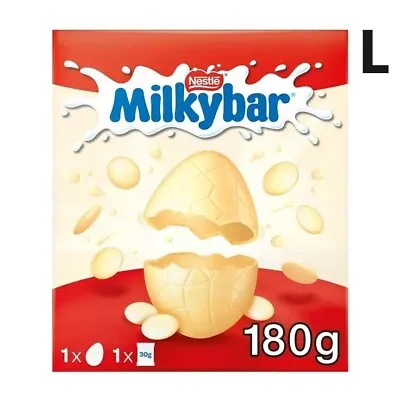 White Milkybar Easter Egg 65g Fast Free Dispatch Uk • £14.99