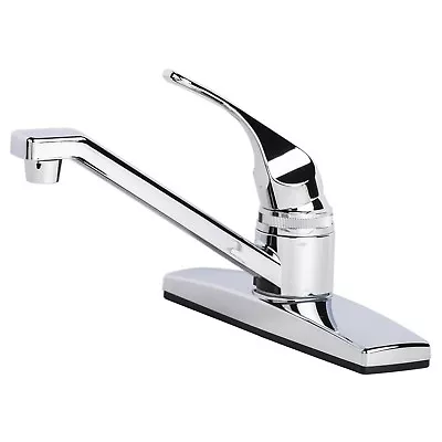 RV/Mobile Home Classic Single Handle Swivel Kitchen Sink Faucet Chrome Finish • $44.95