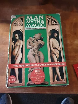 MAN MYTH & MAGIC: First 6 Copies In A Hardback Book. Encyclopedia  Supernatural. • £19.99