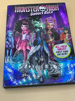 Monster High Ghouls Rule DVD Movie • $6