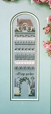 COTTAGE GARDEN SAMPLER Chart - Victoria Sampler #26 Cross Stitch/Embroidery • $9.80