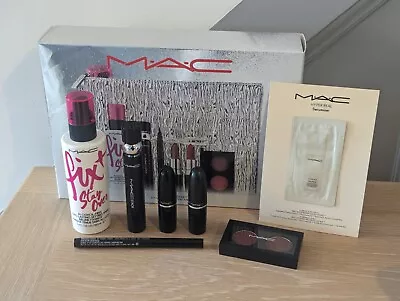 ‘BEST OF MAC’ KIT / GIFT SET (WORTH £159) - 7 Pieces Plus Cosmetic Bag BNIB • £45