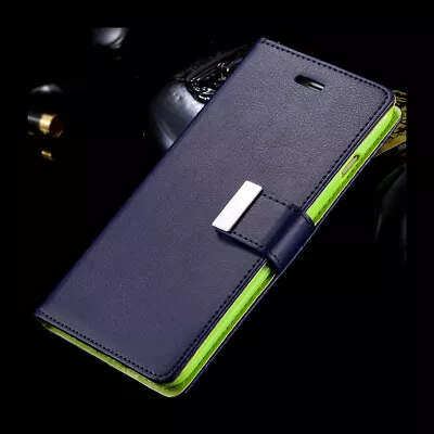 For Samsung Galaxy S9 S8 Plus S7 Edge Wallet Leather Case Flip Card Soft Cover • $9.99