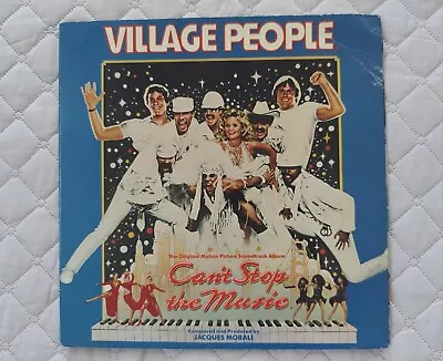 VILLAGE PEOPLE Cant Stop The Music 1980 LP Vinyl Record Album 1st Pressing • $10.95