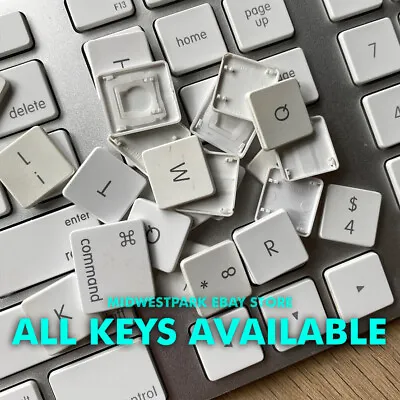 Replacement Keys For Apple Wireless Keyboard A1243 Individual Key & Hinge Spring • $3.99