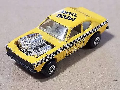 Vintage LESNEY MATCHBOX DIECAST CAR 1973 Rolamatics Maxi Taxi #72 • $3.99