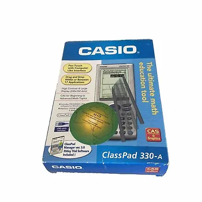 Casio ClassPad 330 Calculator In Retail Box Mathematics Educational Class Pad • $29.85