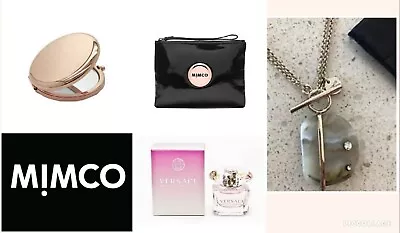 🔥HOT PRICE🔥MIMCO Medium Pouch + Necklace + Versace Bright Crystal 5ml + Mirror • $99