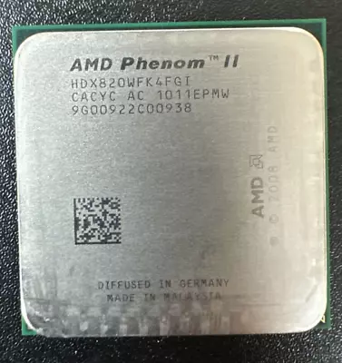 AMD Phenom II X4 820 2.8GHz Quad-Core Processor AM3 CPU HDX820WFK4FGI  • $12.99