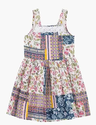 Mimi & Maggie Girl's Lila Tie Back Dress Size 10/12 NWT Spring Summer • $29.99