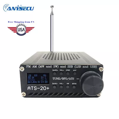 ATS-20+ Si4732 Full-Band Radio Receiver FM LW MW SW SSB DSP Receiver • $37